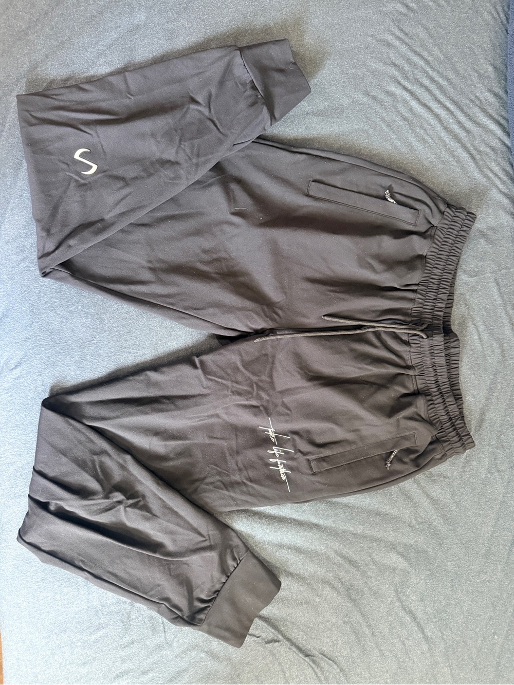 Men's Black Athletic Pants TLF